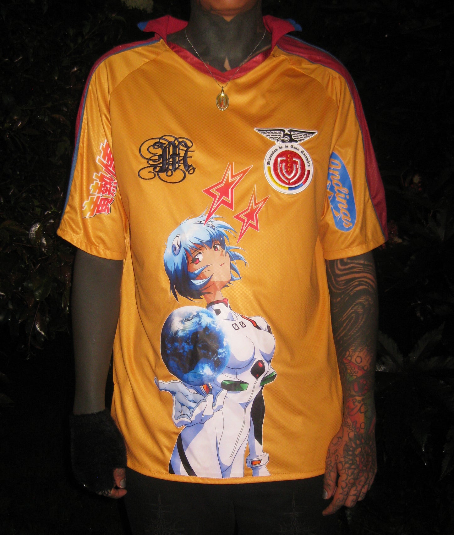 **gran colombia colombia x evangelion jersey