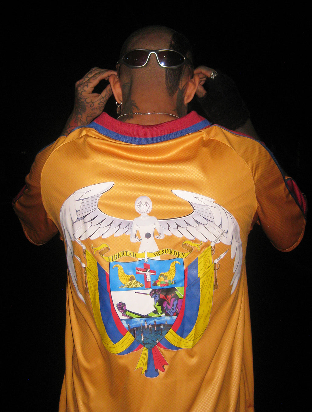 **gran colombia colombia x evangelion jersey