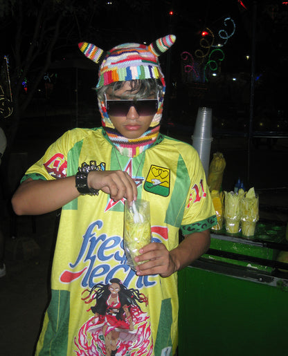 Bucaramanga x Demon Slayer (Nezuko) soccer jersey