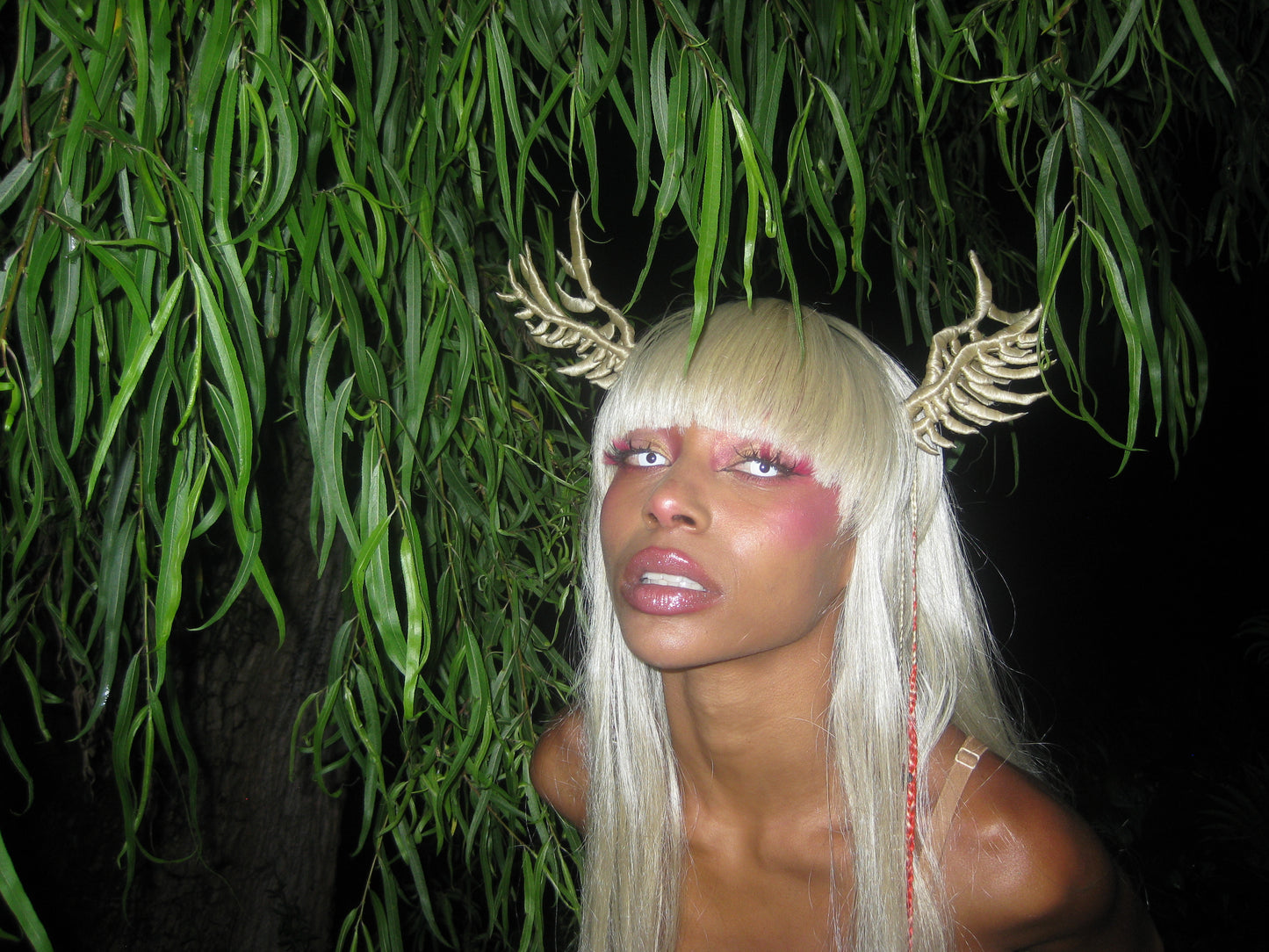 angel wings head piece
