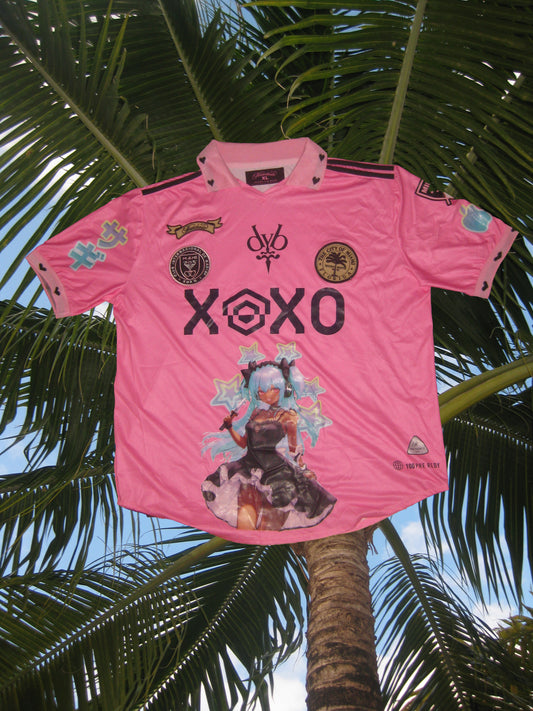 camiseta de futbol inter miami rosada 
